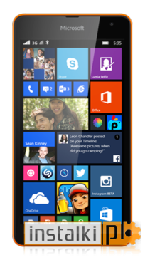 Microsoft Lumia 535/535 Dual SIM – instrukcja obsługi